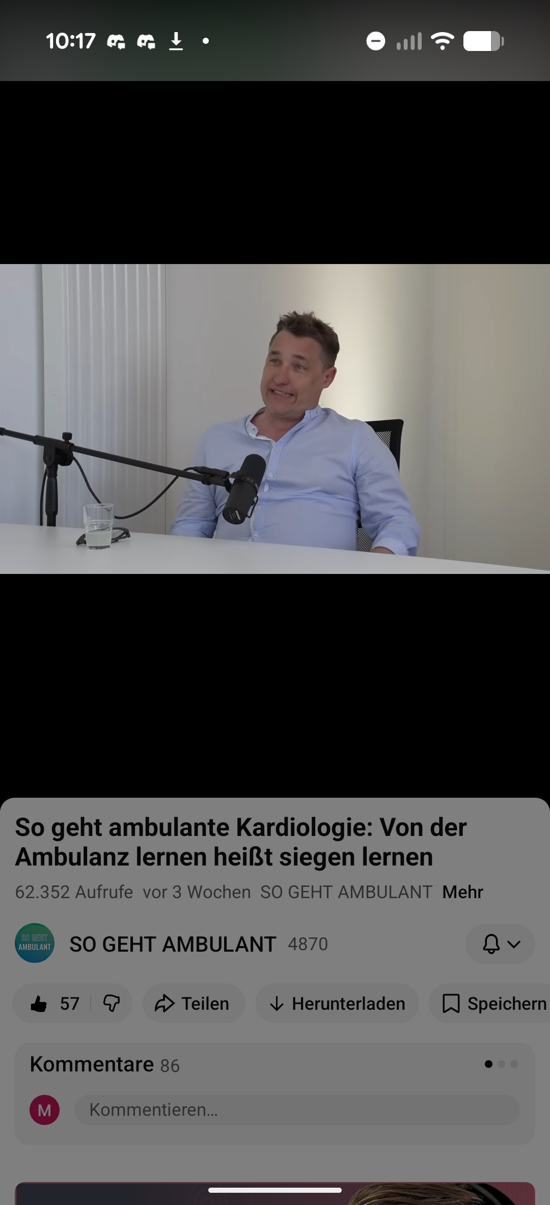 Dr. Markus Sandrock im Podcast So geht ambulant